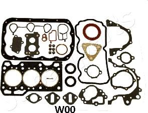 Japanparts KM-W00 - Full Gasket Set, engine www.parts5.com