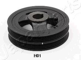 Japanparts PU-H01 - Belt Pulley, crankshaft www.parts5.com