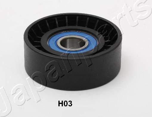 Japanparts RP-H03 - Deflection / Guide Pulley, v-ribbed belt parts5.com