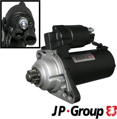 JP Group 1190304100 - Starter www.parts5.com