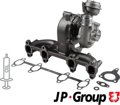 JP Group 1117407800 - Турбина, компрессор www.parts5.com