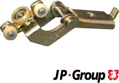 JP Group 1187400180 - Οδηγός με κυλινδράκια, συρόμενη πόρτα www.parts5.com