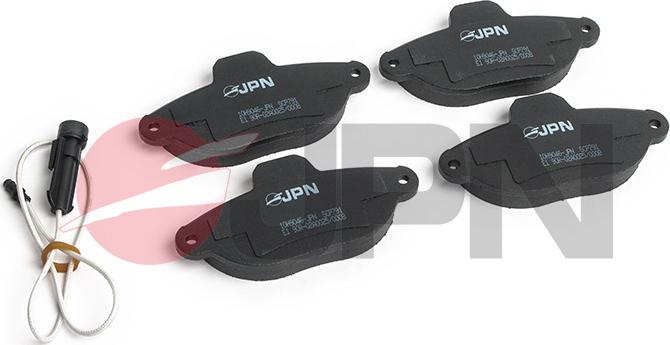 JPN 10H9046-JPN - Brake Pad Set, disc brake www.parts5.com