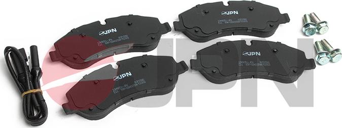 JPN 10H9051-JPN - Brake Pad Set, disc brake www.parts5.com