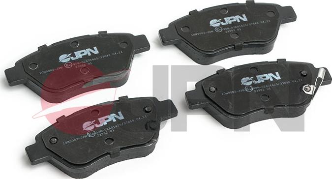 JPN 10H9082-JPN - Brake Pad Set, disc brake www.parts5.com