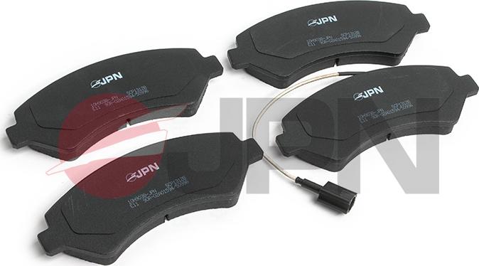 JPN 10H9038-JPN - Brake Pad Set, disc brake www.parts5.com