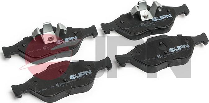 JPN 10H9077-JPN - Brake Pad Set, disc brake www.parts5.com