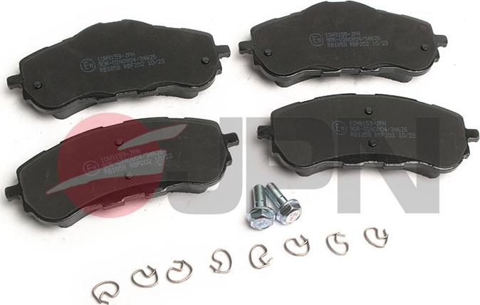 JPN 10H9159-JPN - Brake Pad Set, disc brake www.parts5.com