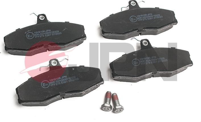 JPN 10H9106-JPN - Brake Pad Set, disc brake www.parts5.com