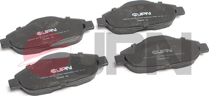 JPN 10H9102-JPN - Brake Pad Set, disc brake www.parts5.com