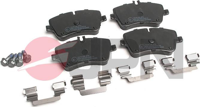 JPN 10H9126-JPN - Brake Pad Set, disc brake www.parts5.com