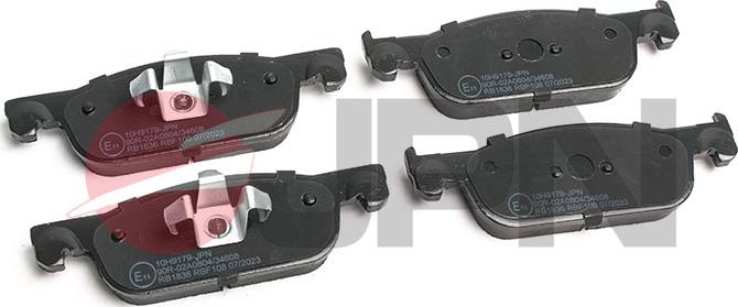 JPN 10H9179-JPN - Brake Pad Set, disc brake www.parts5.com