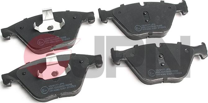 JPN 10H9177-JPN - Brake Pad Set, disc brake www.parts5.com