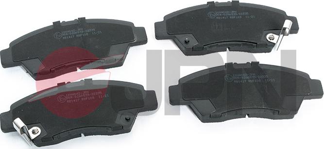 JPN 10H4042-JPN - Brake Pad Set, disc brake www.parts5.com