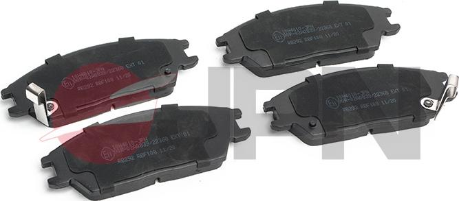 JPN 10H4010-JPN - Brake Pad Set, disc brake www.parts5.com