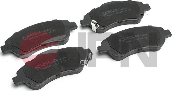 JPN 10H4037-JPN - Brake Pad Set, disc brake www.parts5.com