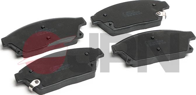 JPN 10H0017-JPN - Brake Pad Set, disc brake parts5.com