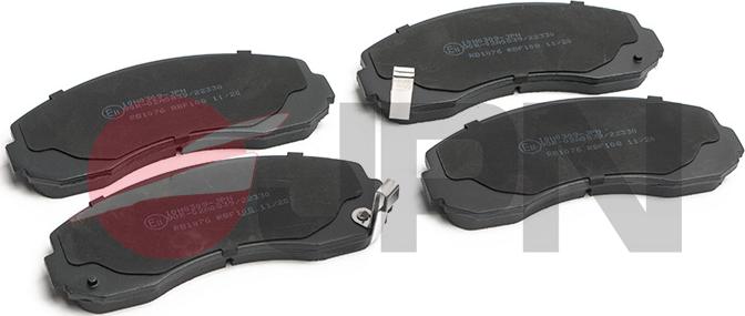 JPN 10H0309-JPN - Brake Pad Set, disc brake www.parts5.com