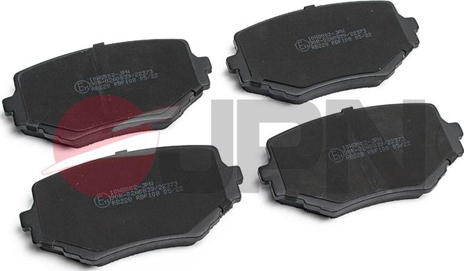 JPN 10H8002-JPN - Brake Pad Set, disc brake www.parts5.com