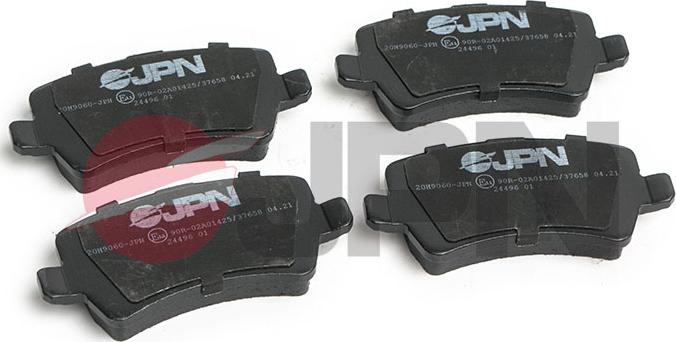 JPN 20H9060-JPN - Brake Pad Set, disc brake www.parts5.com