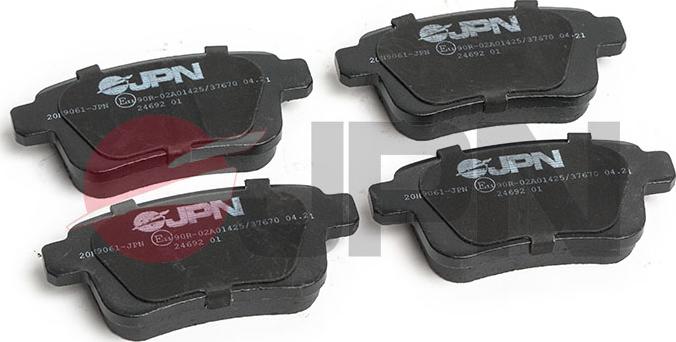 JPN 20H9061-JPN - Brake Pad Set, disc brake www.parts5.com