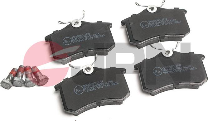 JPN 20H9063-JPN - Brake Pad Set, disc brake www.parts5.com