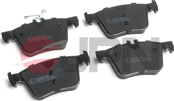 JPN 20H9067-JPN - Brake Pad Set, disc brake www.parts5.com