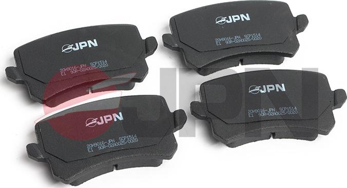 JPN 20H9016-JPN - Brake Pad Set, disc brake www.parts5.com