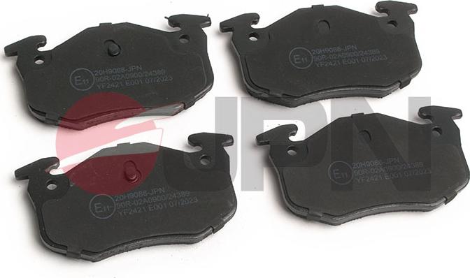 JPN 20H9088-JPN - Set placute frana,frana disc www.parts5.com