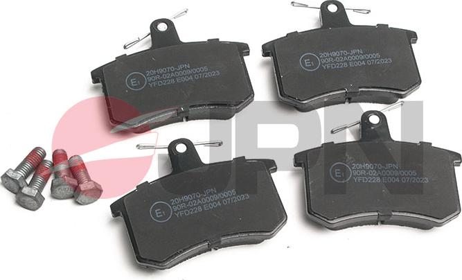 JPN 20H9070-JPN - Brake Pad Set, disc brake www.parts5.com