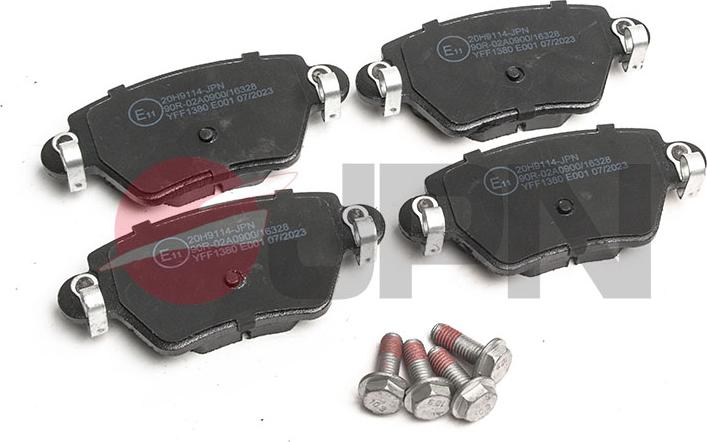 JPN 20H9114-JPN - Brake Pad Set, disc brake www.parts5.com