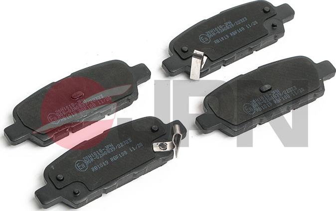 JPN 20H1018-JPN - Brake Pad Set, disc brake www.parts5.com