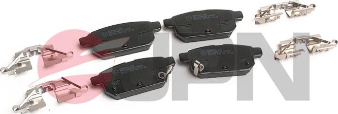 JPN 20H8004-JPN - Brake Pad Set, disc brake www.parts5.com