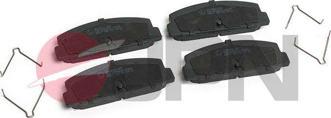 JPN 20H3002-JPN - Brake Pad Set, disc brake www.parts5.com