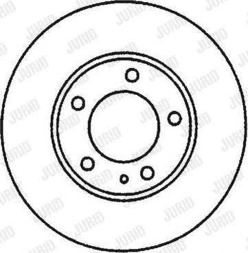 Febi Bilstein 12037 - Brake Disc www.parts5.com