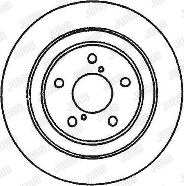 Jurid 561667JC - Δισκόπλακα www.parts5.com