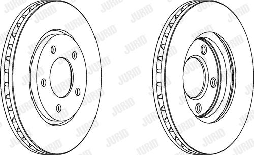 Jurid 563030JC - Тормозной диск www.parts5.com