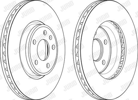 Jurid 563174JC-1 - Brake Disc www.parts5.com