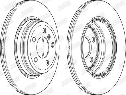 Jurid 562980JC - Brake Disc parts5.com