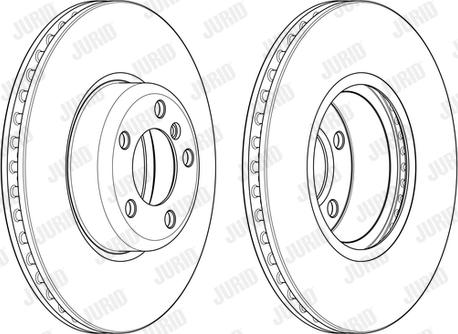 Jurid 562979JC-1 - Brake Disc www.parts5.com