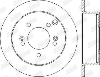 Jurid 562552JC - Brake Disc www.parts5.com