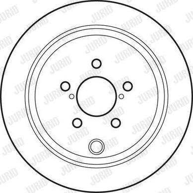 Jurid 562660JC - Δισκόπλακα www.parts5.com