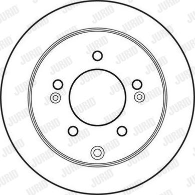 Jurid 562686JC - Brake Disc www.parts5.com