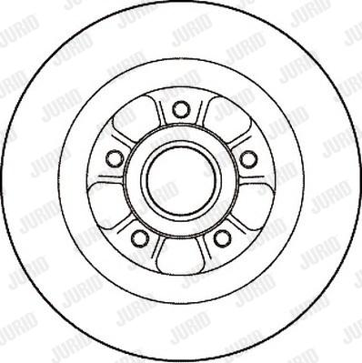 Remsa 6613.00 - Тормозной диск www.parts5.com