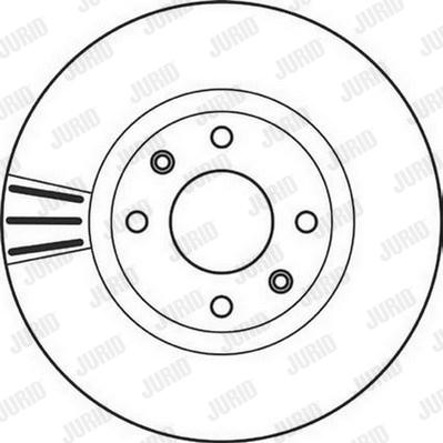 Jurid 562129JC - Δισκόπλακα www.parts5.com