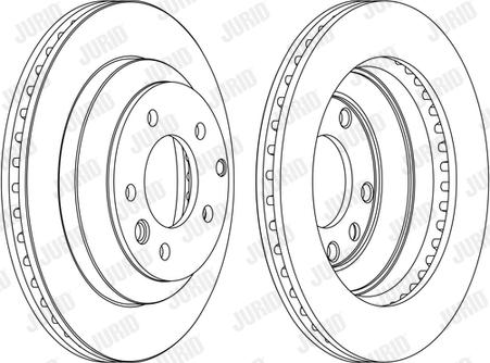 Jurid 562393JC-1 - Disc frana www.parts5.com