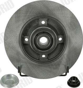 Jurid 562373J-1 - Disc frana www.parts5.com