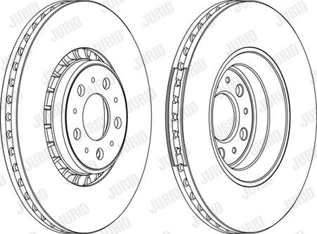 Jurid 562217JC-1 - Brake Disc www.parts5.com