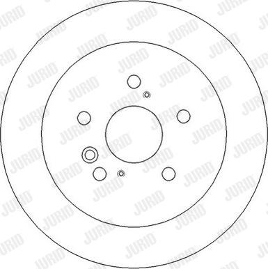 Jurid 562276JC - Disc frana www.parts5.com