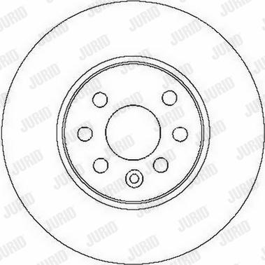 Jurid 562278JC - Kočioni disk www.parts5.com